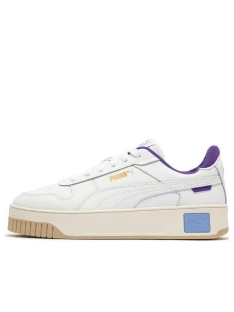 (WMNS) PUMA Carina Street 'White Purple Ivory' 389390-04