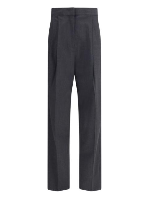 pleated front trousers
