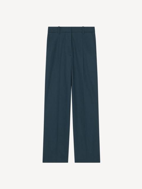 Cropped tailored trousers