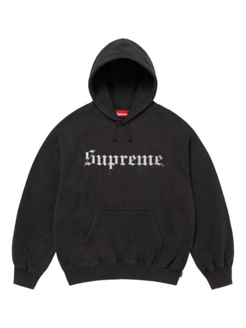 logo-print hoodie