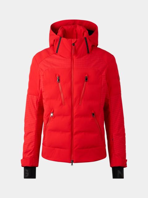 Fionn ski jacket in Red