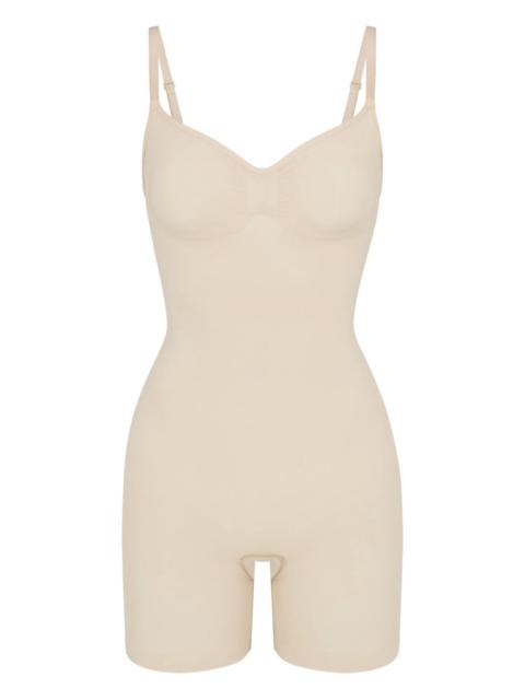 adjustable-strap seamless bodysuit