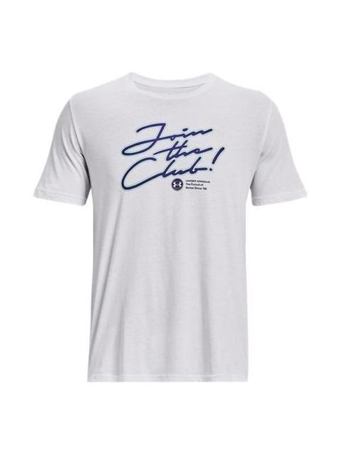 Under Armour Join The Club T-shirt 'White' 1376835-100