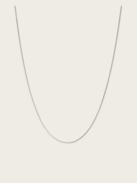 AXL CURB STERLING SILVER CHAIN NECKLACE