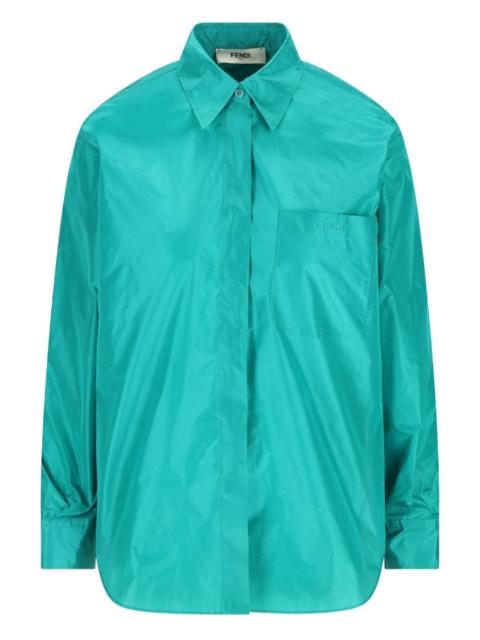 silk long-sleeve shirt