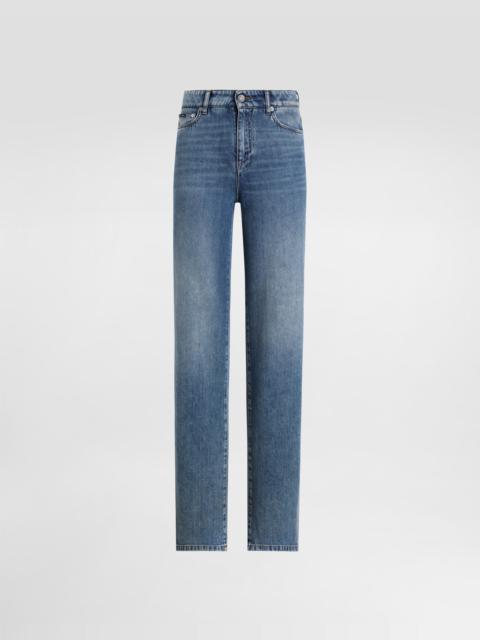 Denim cigarette jeans