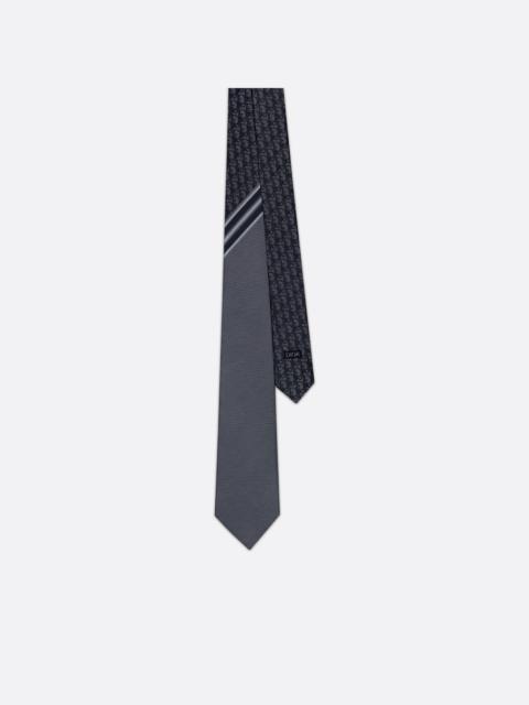 Striped Dior Oblique Tie