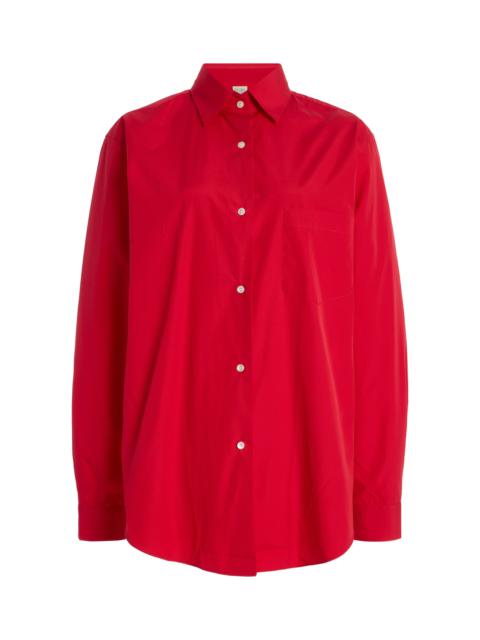 Zoë Organic Cotton Shirt red