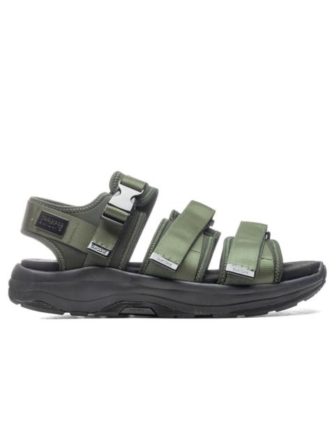 SUICOKE X TOM WOOD VEGA SANDAL - OLIVE GREEN
