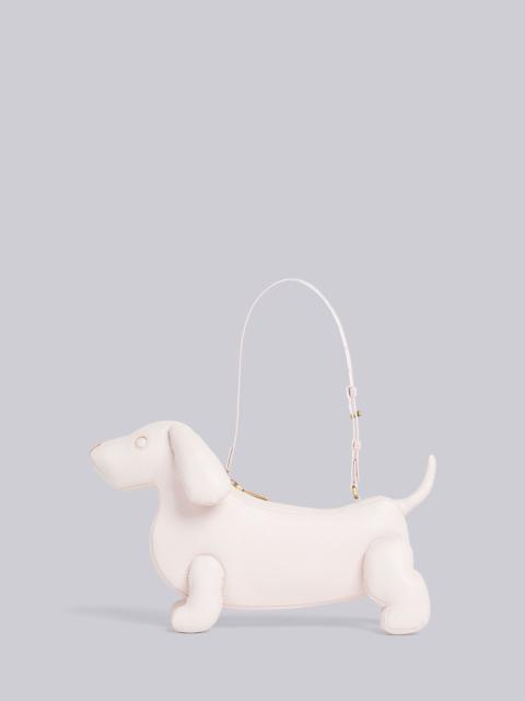 Pebble Grain Leather Hector Baguette Bag