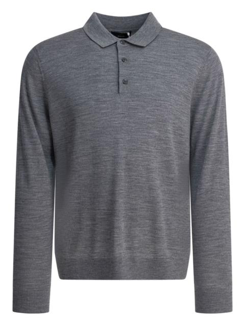 merino-wool polo shirt