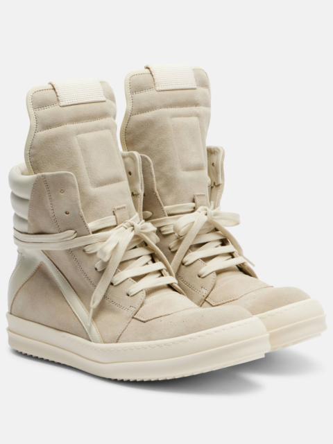 Temple Geobasket suede high-top sneakers