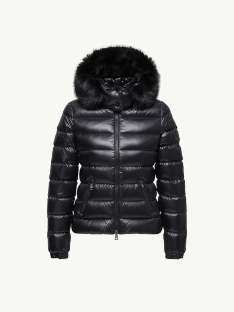 Badyf Faux Fur-Trimmed Hooded Short Down Jacket