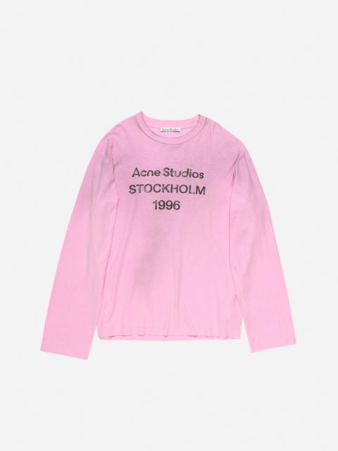 Logo t-shirt - Relaxed fit - Cotton candy pink