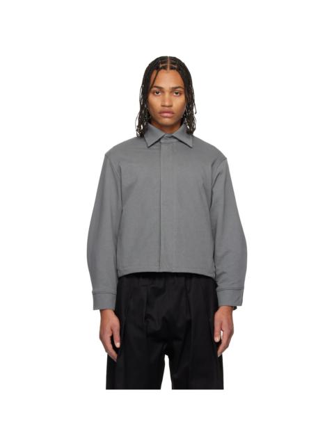 Gray Padded Work Jacket