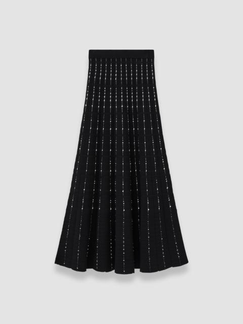 Fragmented Stripes Skirt