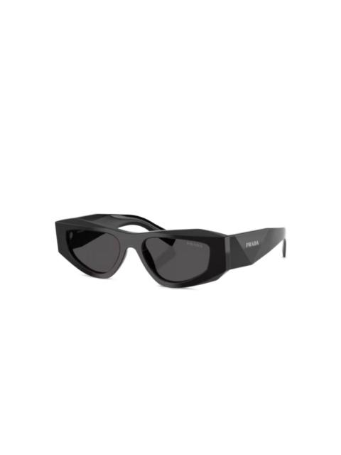 geometric-frame sunglasses