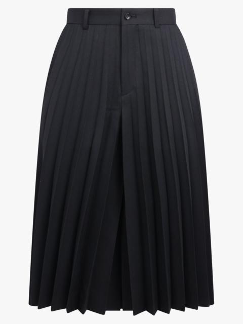 PLEAT CULOTTE PANT | BLACK