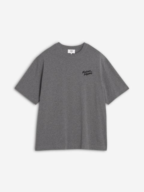 MAISON KITSUNE HANDWRITING EMBROIDERY OVERSIZE TEE