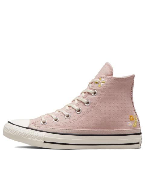 (WMNS) Converse Chuck Taylor All Star High 'Autumn Embroidery Stone Mauve' A05065C