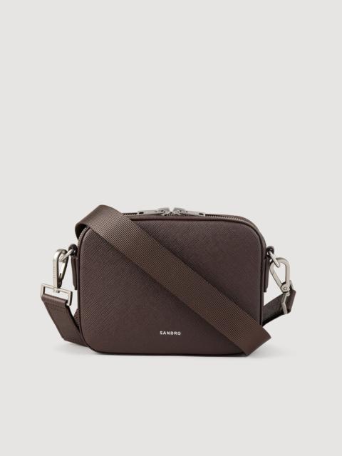 SMALL RECONSTITUTED LEATHER BAG