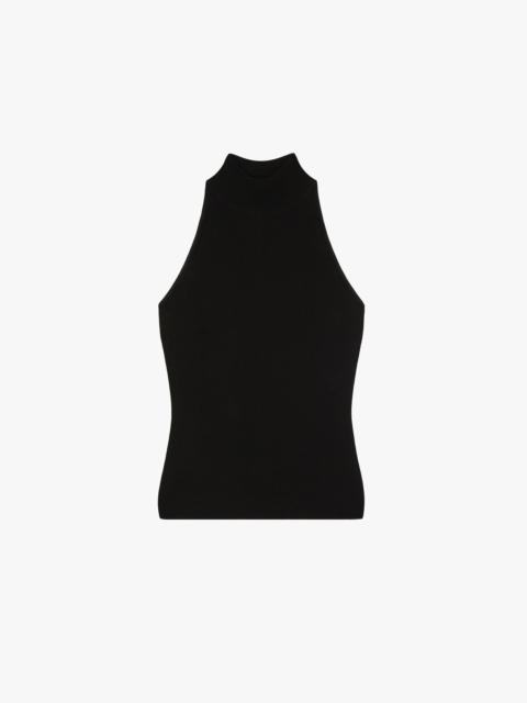 TOP IN KNIT WITH GRAPHIC BACK