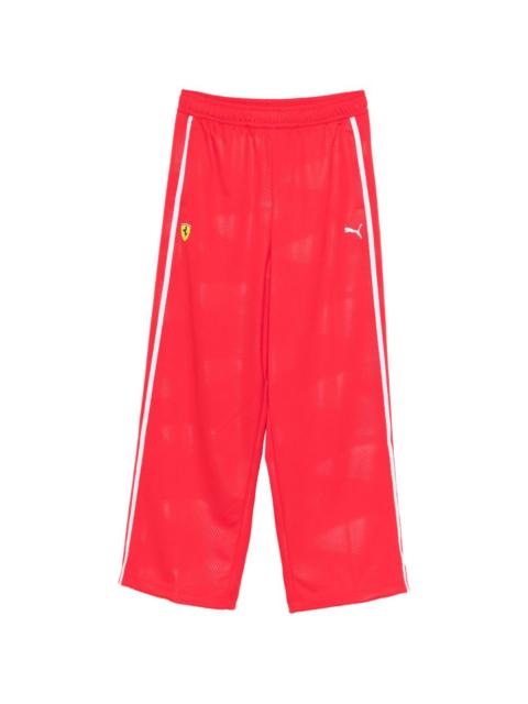 x Scuderia Ferrari T7 side stripe track pants