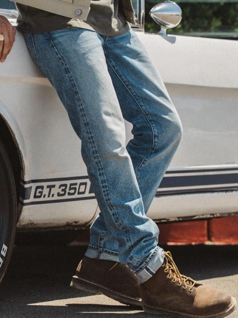 The Pen Slim Natural Slub Indigo - Lou 12.5oz Selvedge