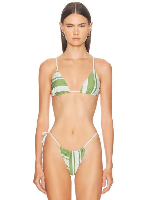 Carlo String Triangle Bikini Top