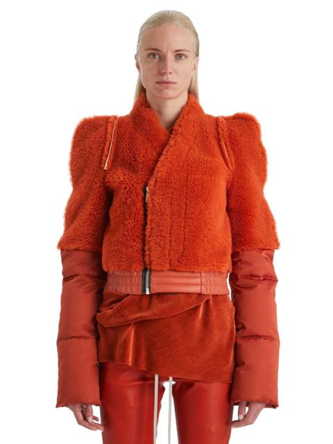 bionic reversible padded bomber jacket