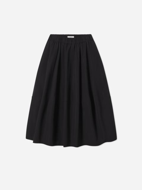 Full Skirt in Cotton Poplin