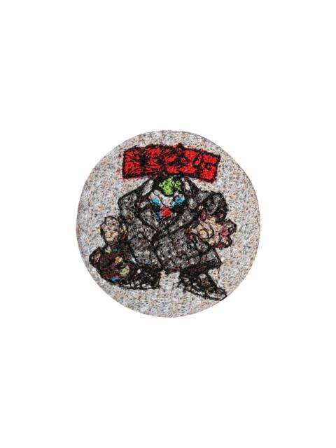 Doublet Embroidery Badge 'Silver'