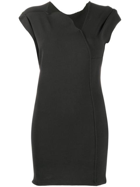 asymmetric neck dress