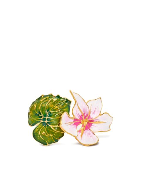 leaf floral bracelet