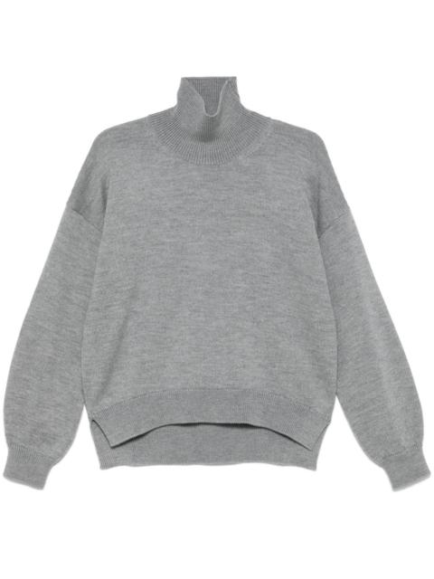 wool turtleneck sweater