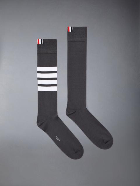 LIGHTWEIGHT COTTON 4-BAR OVER THE CALF SOCKS
