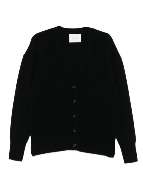 button-front cashmere cardigan