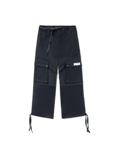 Li-Ning Outdoor Cargo Pants 'Black' AKXR605-2