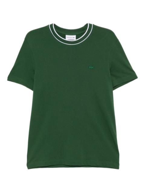 logo-embroidered T-shirt