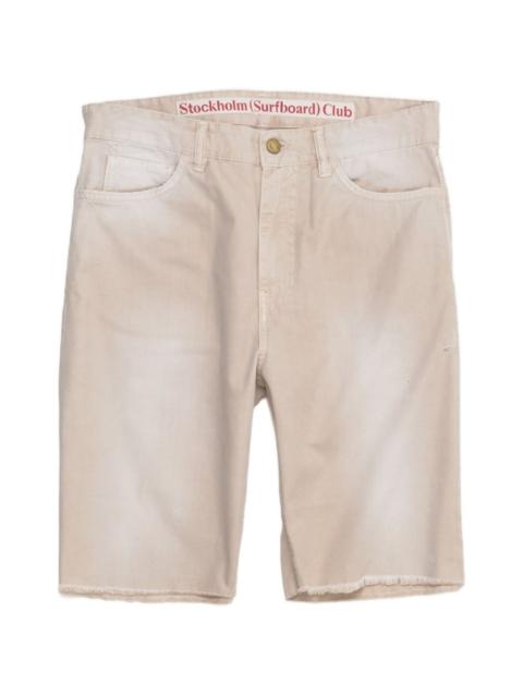 raw-hem shorts