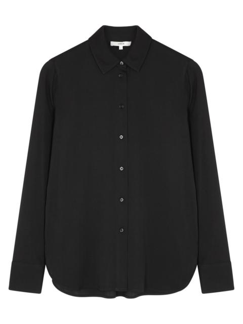 Stretch-silk shirt