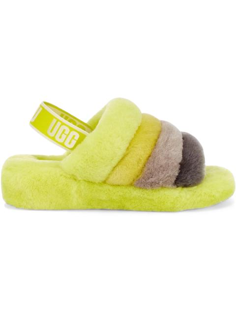 UGG Fluff Yeah Slide Sulfur Multi (Women's)