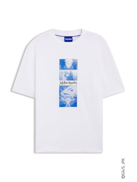 HUGO X JUJUTSU KAISEN T-SHIRT WITH CHARACTER PRINT