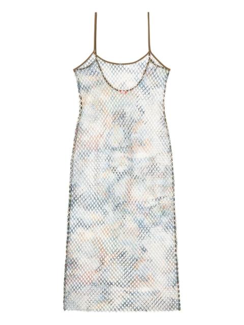 mesh beach dress