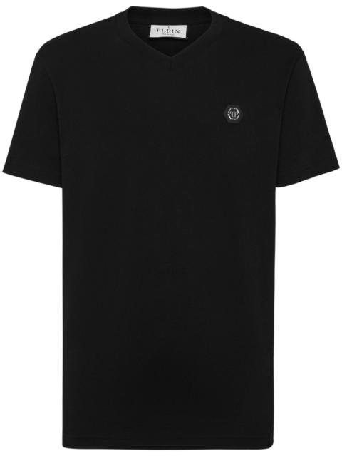 logo-appliquÃ© cotton T-shirt