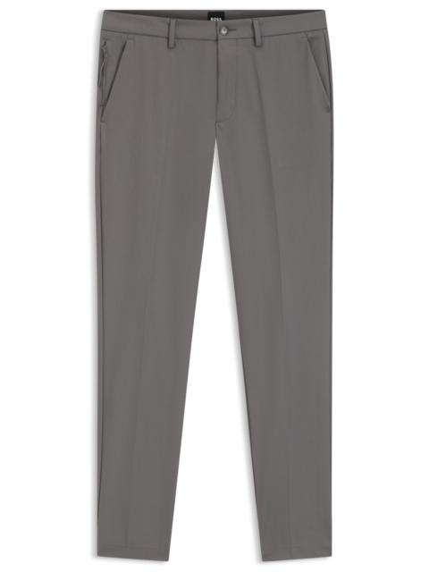 SLIM-FIT PANTS IN A STRETCH-COTTON