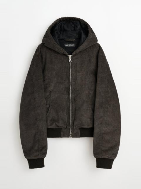 Bank Jacket Dark Brown Twill Cord