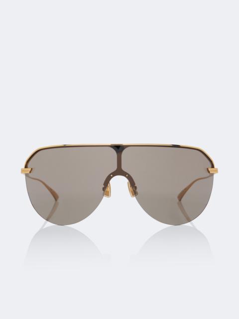 RIbbon aviator sunglasses