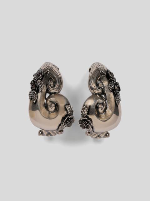 CURLY CLIP EARRINGS