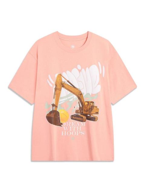 Li-Ning BadFive Graphic T-shirt 'Pink' AHST909-2
